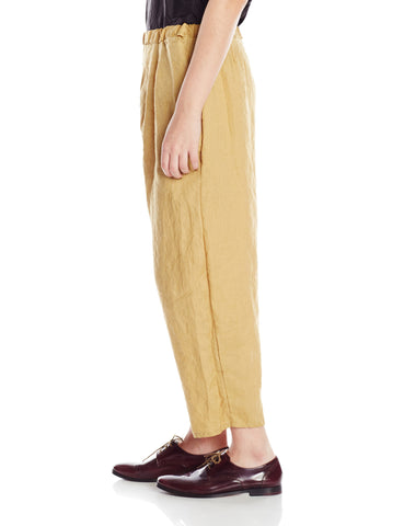 Artists and Revolutionaries Clam Digger Pant Women Eco Fashion Sustainable Made in Hudson Valley New York One Size Bias Cut Linen 