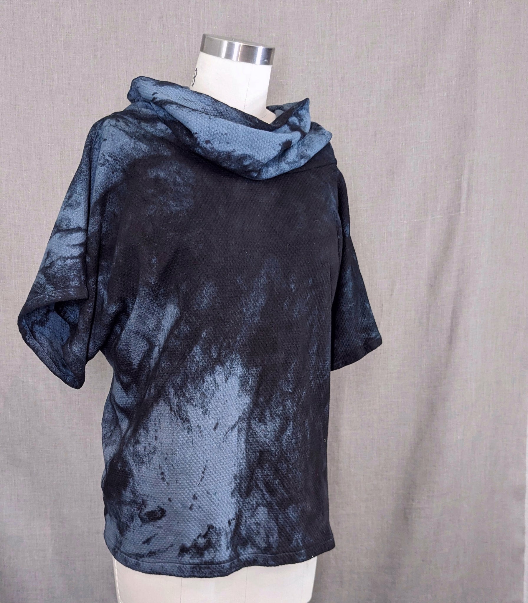 Cowl-Neck Space Top